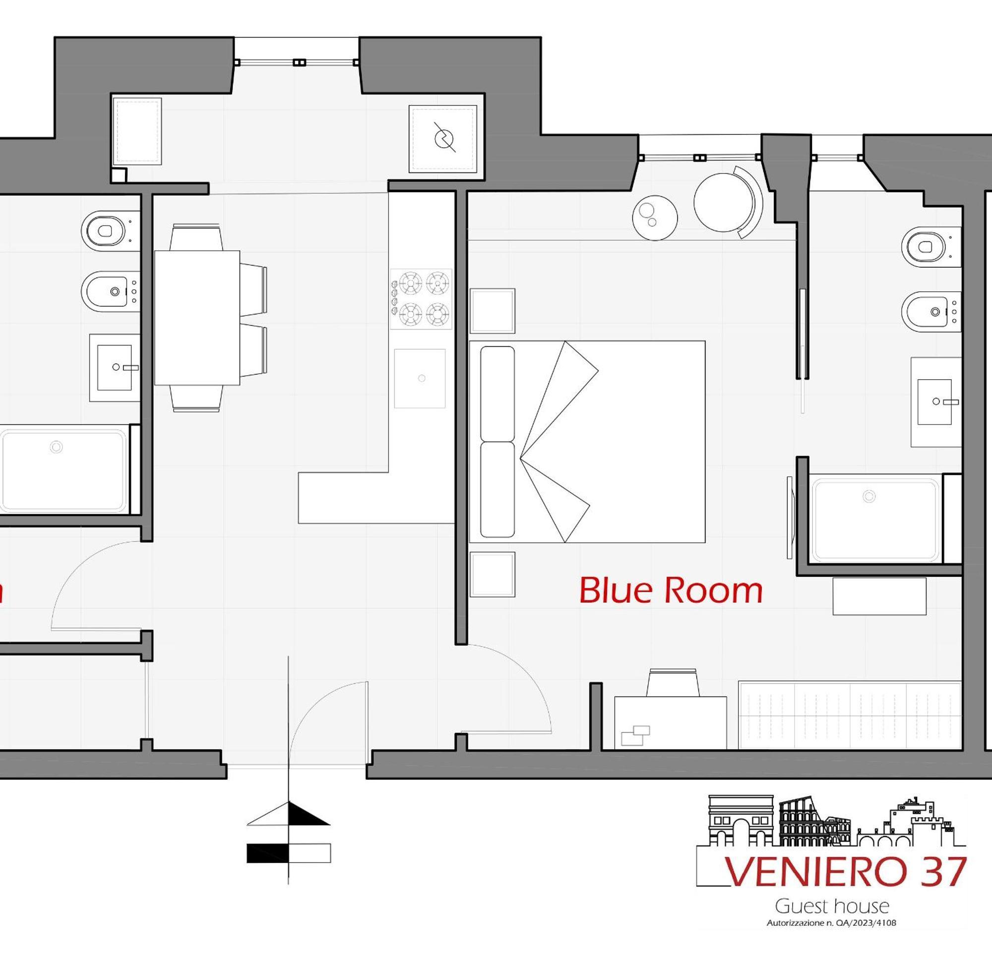 Veniero37 Guest House Roma Eksteriør bilde